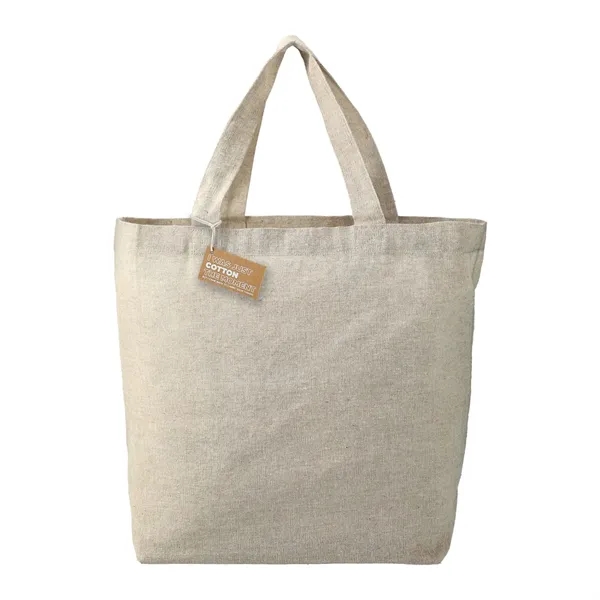 Recycled 5oz Cotton Twill Grocery Tote - Recycled 5oz Cotton Twill Grocery Tote - Image 14 of 18