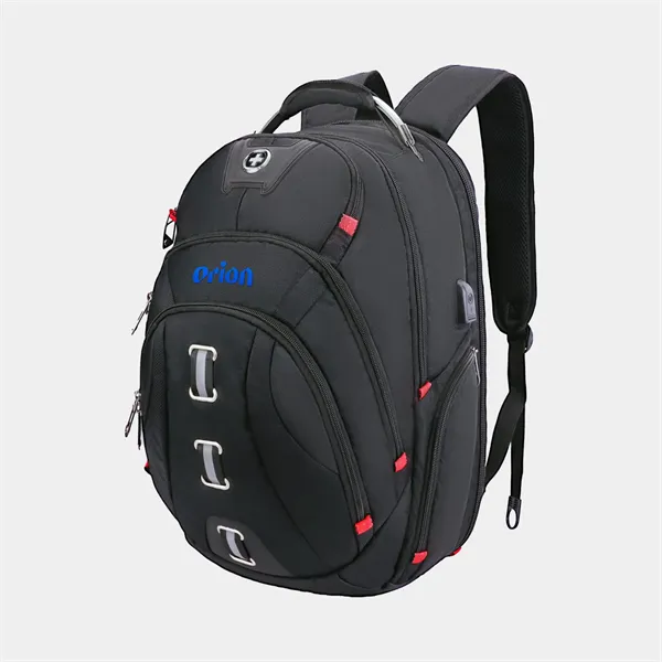 SwissDigital® PIXEL Front Reflectors Travel Backpack - SwissDigital® PIXEL Front Reflectors Travel Backpack - Image 0 of 22