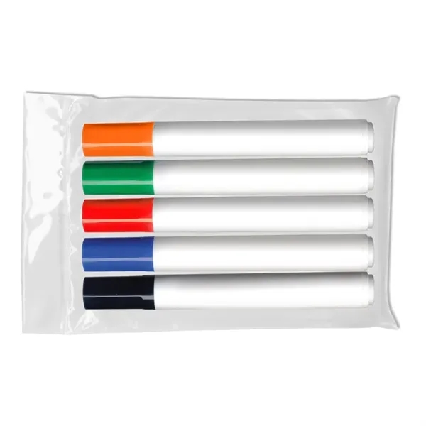 Chisel Tip Dry Erase Markers - USA Made - 5 Pack - Chisel Tip Dry Erase Markers - USA Made - 5 Pack - Image 1 of 1