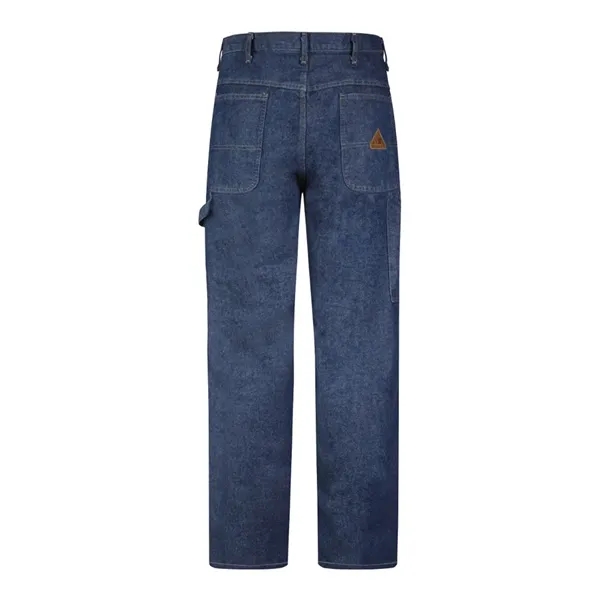 Bulwark Men's Flame Resistant Pre-Washed Denim Dungaree - Bulwark Men's Flame Resistant Pre-Washed Denim Dungaree - Image 4 of 20