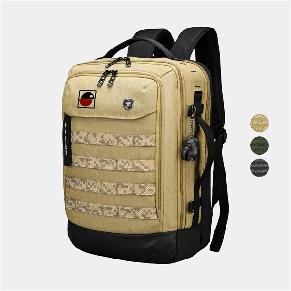 SwissDigital® BERG RFID Protection Large Travel Backpack