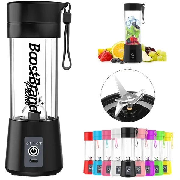 Customizable USB Electric Juicer Cup for Fresh Blends - Customizable USB Electric Juicer Cup for Fresh Blends - Image 0 of 6