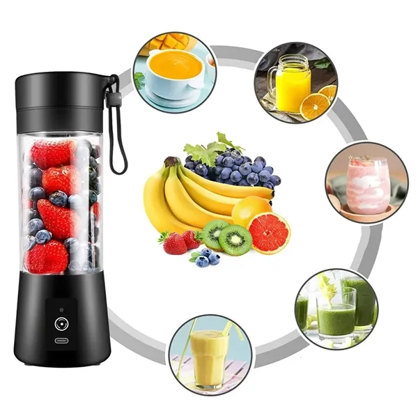 Customizable USB Electric Juicer Cup for Fresh Blends - Customizable USB Electric Juicer Cup for Fresh Blends - Image 4 of 6