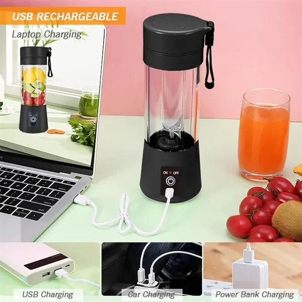Customizable USB Electric Juicer Cup for Fresh Blends - Customizable USB Electric Juicer Cup for Fresh Blends - Image 5 of 6