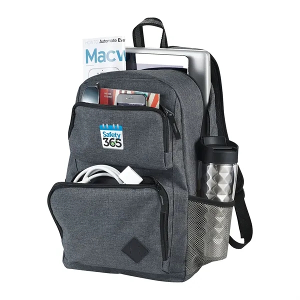 Graphite Deluxe 15" Computer Backpack - Graphite Deluxe 15" Computer Backpack - Image 5 of 8