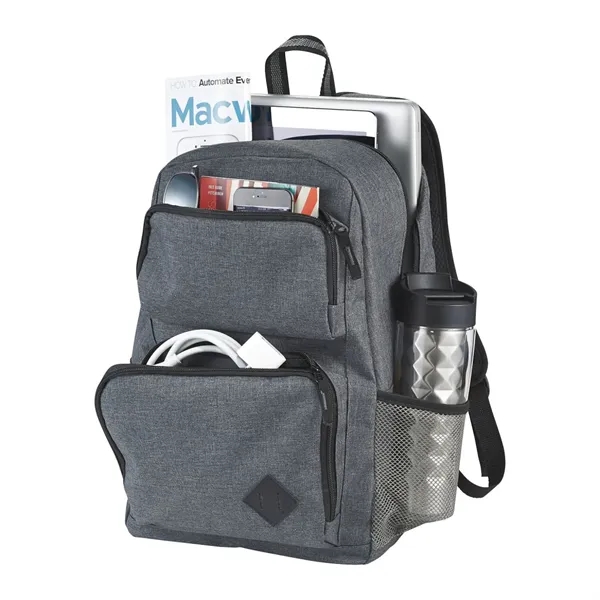 Graphite Deluxe 15" Computer Backpack - Graphite Deluxe 15" Computer Backpack - Image 6 of 8