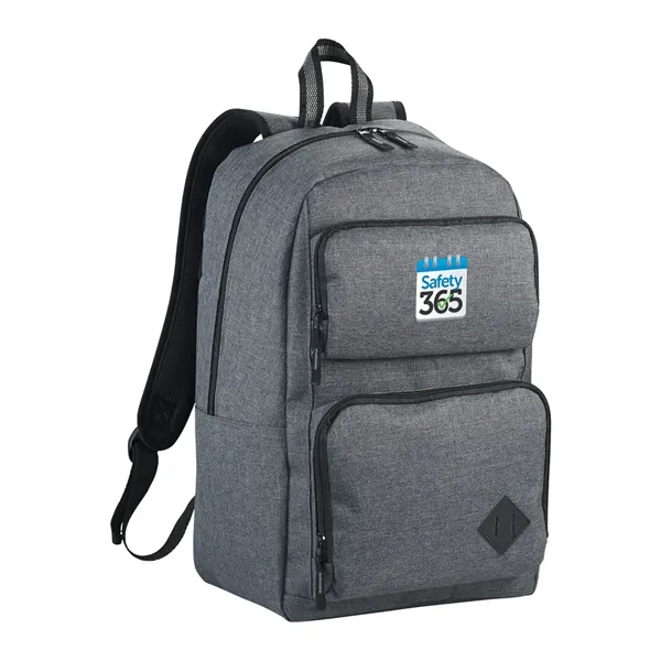 Graphite Deluxe 15" Computer Backpack - Graphite Deluxe 15" Computer Backpack - Image 7 of 8