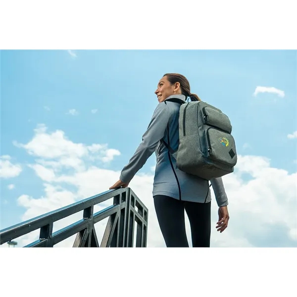 Graphite Deluxe 15" Computer Backpack - Graphite Deluxe 15" Computer Backpack - Image 8 of 8