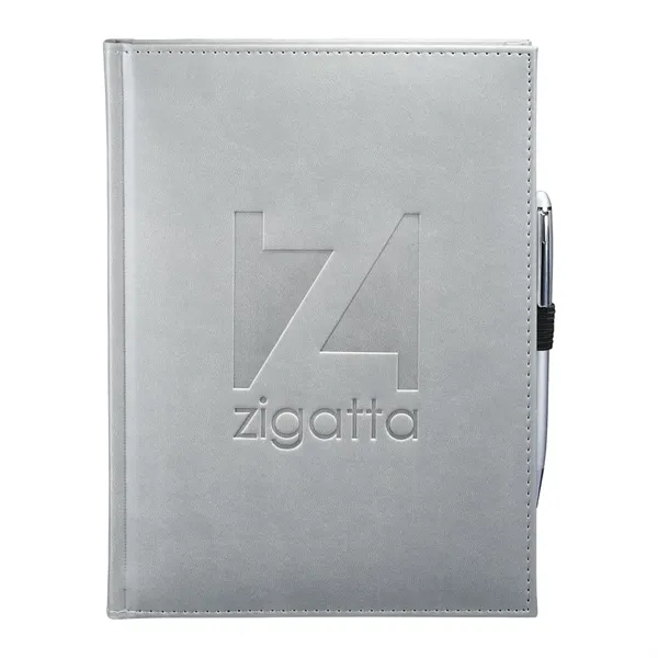 FSC® Mix 7" x 10" Pedova™ Large Bound Journal - FSC® Mix 7" x 10" Pedova™ Large Bound Journal - Image 8 of 15
