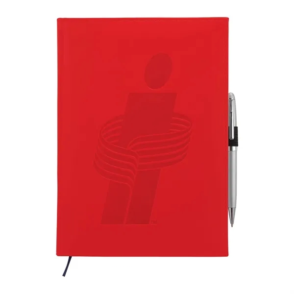 FSC® Mix 7" x 10" Pedova™ Large Bound Journal - FSC® Mix 7" x 10" Pedova™ Large Bound Journal - Image 11 of 15