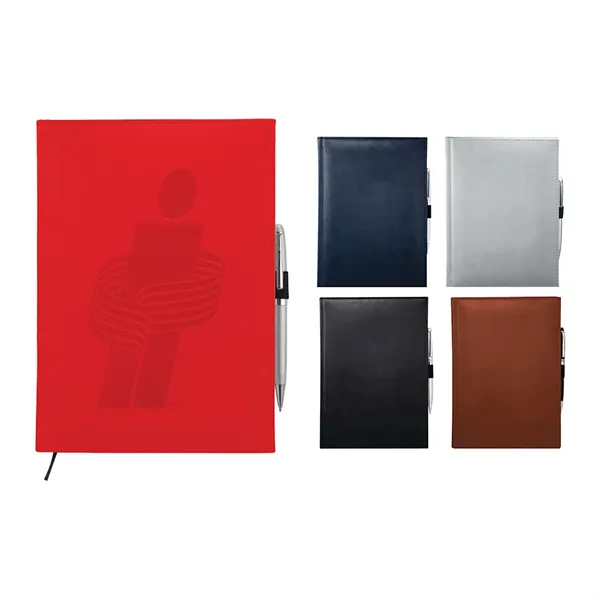FSC® Mix 7" x 10" Pedova™ Large Bound Journal - FSC® Mix 7" x 10" Pedova™ Large Bound Journal - Image 0 of 15