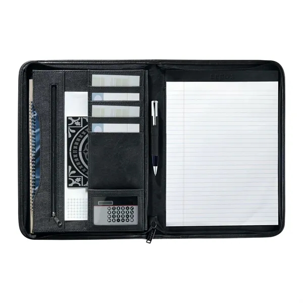 FSC® Mix Executive DuraHyde Zippered Padfolio - FSC® Mix Executive DuraHyde Zippered Padfolio - Image 2 of 15