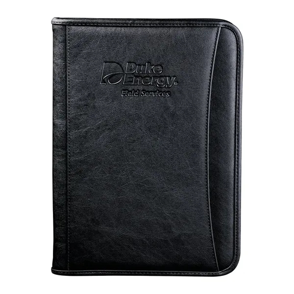 FSC® Mix Executive DuraHyde Zippered Padfolio - FSC® Mix Executive DuraHyde Zippered Padfolio - Image 3 of 15