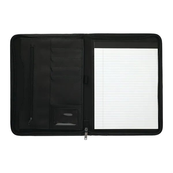 FSC® Mix Executive DuraHyde Zippered Padfolio - FSC® Mix Executive DuraHyde Zippered Padfolio - Image 8 of 15