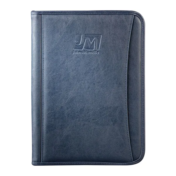 FSC® Mix Executive DuraHyde Zippered Padfolio - FSC® Mix Executive DuraHyde Zippered Padfolio - Image 12 of 15