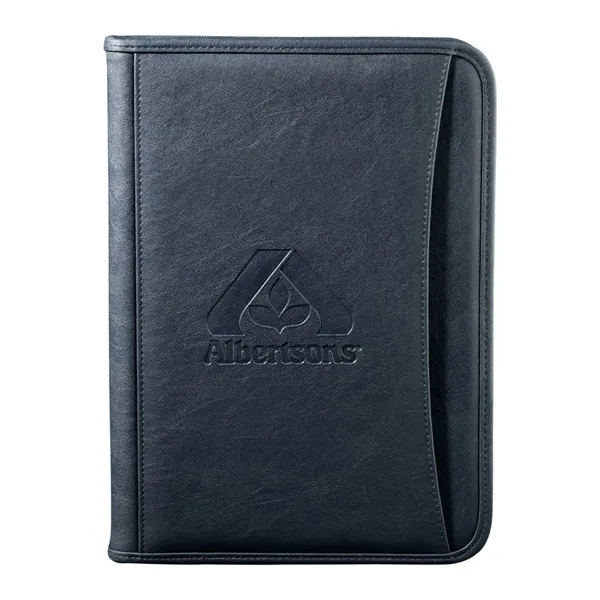 FSC® Mix Executive DuraHyde Zippered Padfolio - FSC® Mix Executive DuraHyde Zippered Padfolio - Image 15 of 15