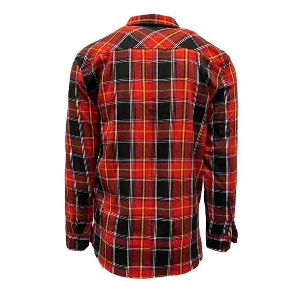 Burnside Men's Perfect Flannel Work Shirt - Burnside Men's Perfect Flannel Work Shirt - Image 6 of 14