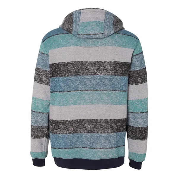 Burnside Men's Printed Stripes Fleece Sweatshirt - Burnside Men's Printed Stripes Fleece Sweatshirt - Image 5 of 8