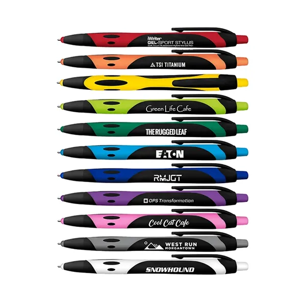 iWriter® Gel-Sport Stylus - Soft Touch Rubberized Hybrid Ink - iWriter® Gel-Sport Stylus - Soft Touch Rubberized Hybrid Ink - Image 0 of 11