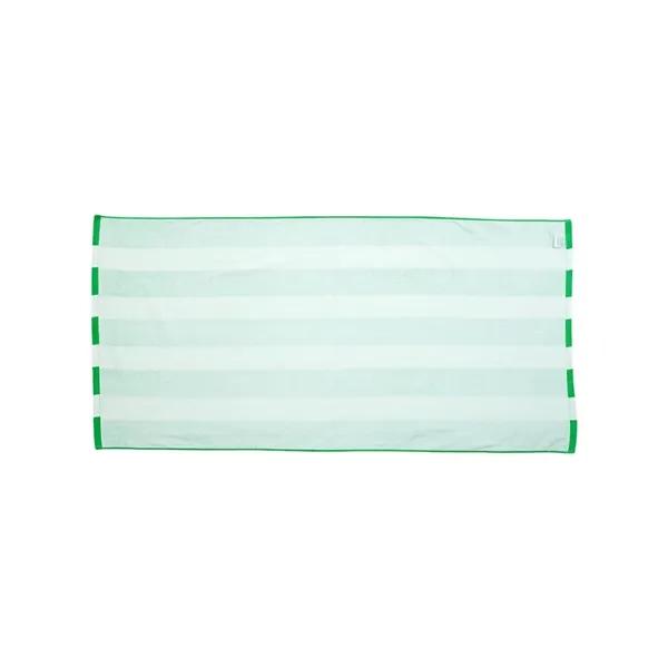 Carmel Towel Company Cabana Stripe Velour Beach Towel - Carmel Towel Company Cabana Stripe Velour Beach Towel - Image 2 of 8