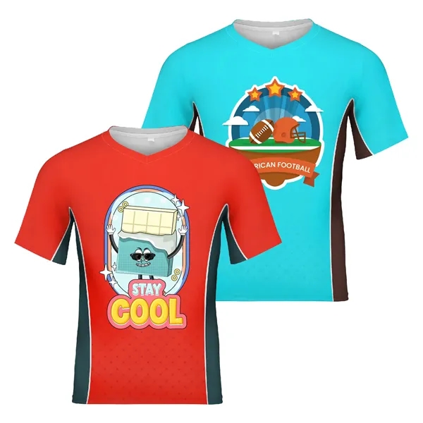 Custom Performance Crew Neck Sublimation T-Shirt - Custom Performance Crew Neck Sublimation T-Shirt - Image 0 of 0