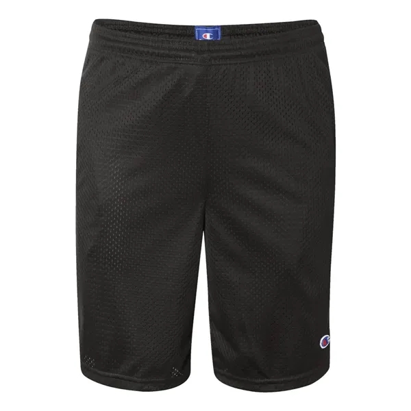 Champion Unisex Polyester Mesh 9" Shorts with Pockets - Champion Unisex Polyester Mesh 9" Shorts with Pockets - Image 10 of 21