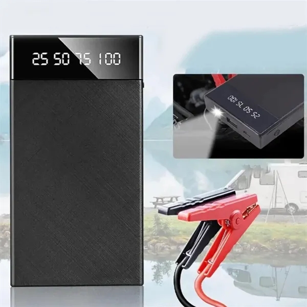 Ultra-Slim Car Jump Starter & Portable Power Bank - Ultra-Slim Car Jump Starter & Portable Power Bank - Image 3 of 5