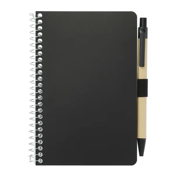 FSC® Mix 4" x 6" Pocket Spiral Notebook with Pen - FSC® Mix 4" x 6" Pocket Spiral Notebook with Pen - Image 4 of 27