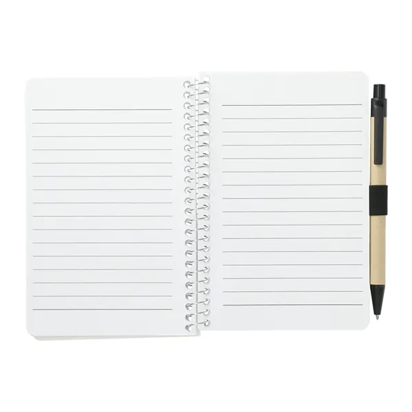 FSC® Mix 4" x 6" Pocket Spiral Notebook with Pen - FSC® Mix 4" x 6" Pocket Spiral Notebook with Pen - Image 5 of 27