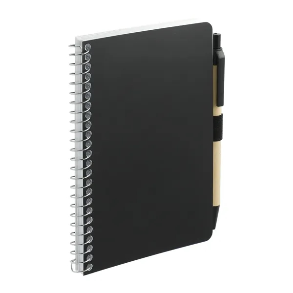 FSC® Mix 4" x 6" Pocket Spiral Notebook with Pen - FSC® Mix 4" x 6" Pocket Spiral Notebook with Pen - Image 8 of 27
