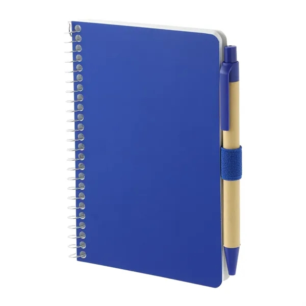 FSC® Mix 4" x 6" Pocket Spiral Notebook with Pen - FSC® Mix 4" x 6" Pocket Spiral Notebook with Pen - Image 10 of 27