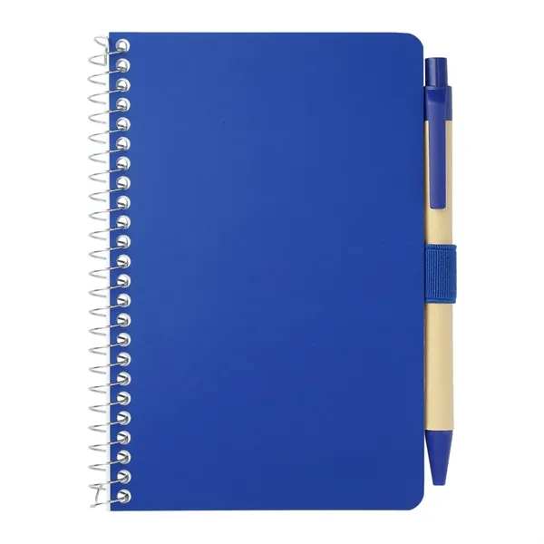FSC® Mix 4" x 6" Pocket Spiral Notebook with Pen - FSC® Mix 4" x 6" Pocket Spiral Notebook with Pen - Image 14 of 27