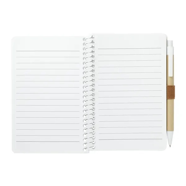 FSC® Mix 4" x 6" Pocket Spiral Notebook with Pen - FSC® Mix 4" x 6" Pocket Spiral Notebook with Pen - Image 17 of 27