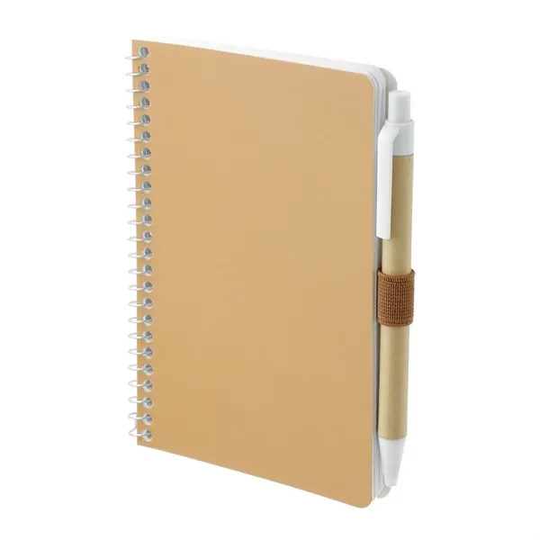 FSC® Mix 4" x 6" Pocket Spiral Notebook with Pen - FSC® Mix 4" x 6" Pocket Spiral Notebook with Pen - Image 20 of 27