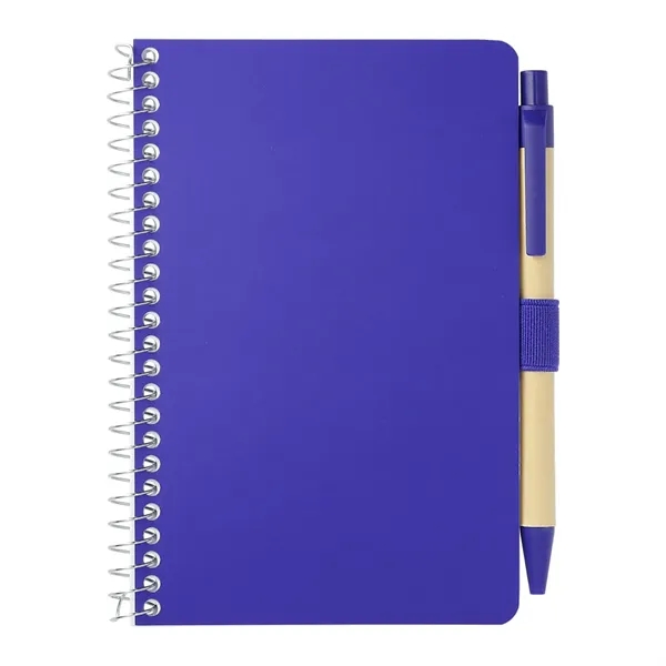 FSC® Mix 4" x 6" Pocket Spiral Notebook with Pen - FSC® Mix 4" x 6" Pocket Spiral Notebook with Pen - Image 24 of 27