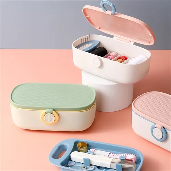 Sewing Kit, Portable Box - Sewing Kit, Portable Box - Image 2 of 5