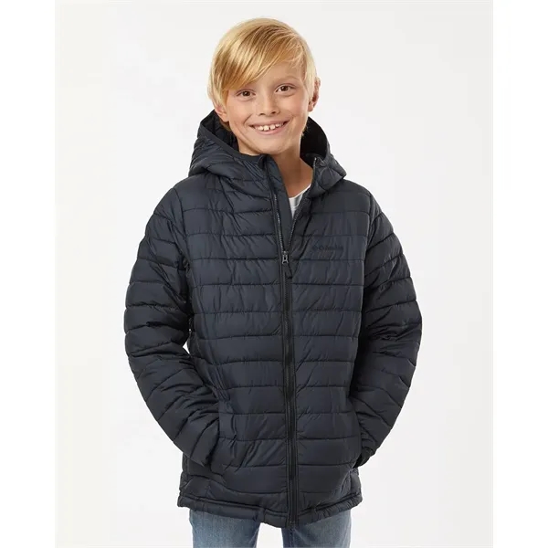 Columbia Youth Powder Lite™ II Hooded Jacket - Columbia Youth Powder Lite™ II Hooded Jacket - Image 0 of 2