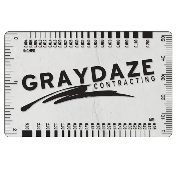 Crack Width Gauge Card - Crack Width Gauge Card - Image 0 of 0