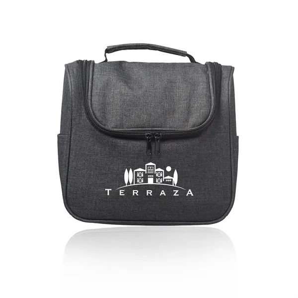 Road Trip Heathered Toiletry Bag - Road Trip Heathered Toiletry Bag - Image 1 of 4