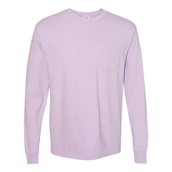 Comfort Colors Garment-Dyed Heavyweight Long Sleeve Pocke... - Comfort Colors Garment-Dyed Heavyweight Long Sleeve Pocke... - Image 42 of 61