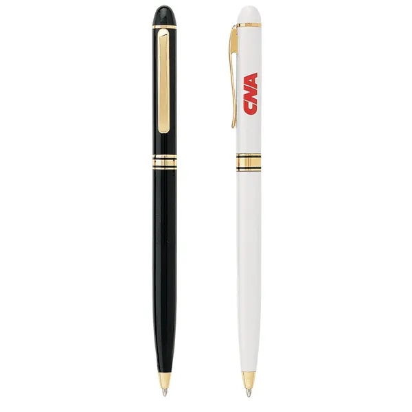 Zeeman-I Luxury Ballpoint Pen with Gold Accents - Zeeman-I Luxury Ballpoint Pen with Gold Accents - Image 0 of 6