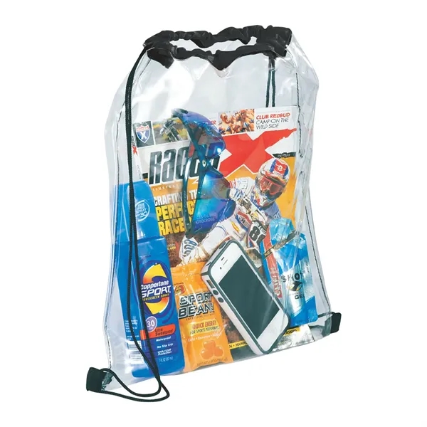 Rally Clear Drawstring Bag - Rally Clear Drawstring Bag - Image 5 of 13
