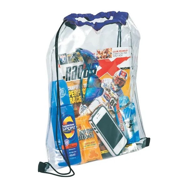 Rally Clear Drawstring Bag - Rally Clear Drawstring Bag - Image 8 of 13