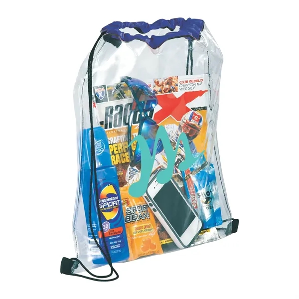 Rally Clear Drawstring Bag - Rally Clear Drawstring Bag - Image 10 of 13