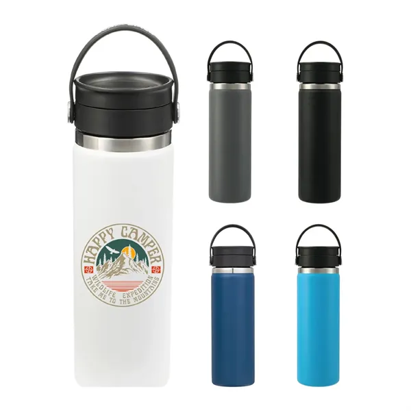 Hydro Flask® Wide Mouth With Flex Sip™ Lid 20oz - Hydro Flask® Wide Mouth With Flex Sip™ Lid 20oz - Image 0 of 31