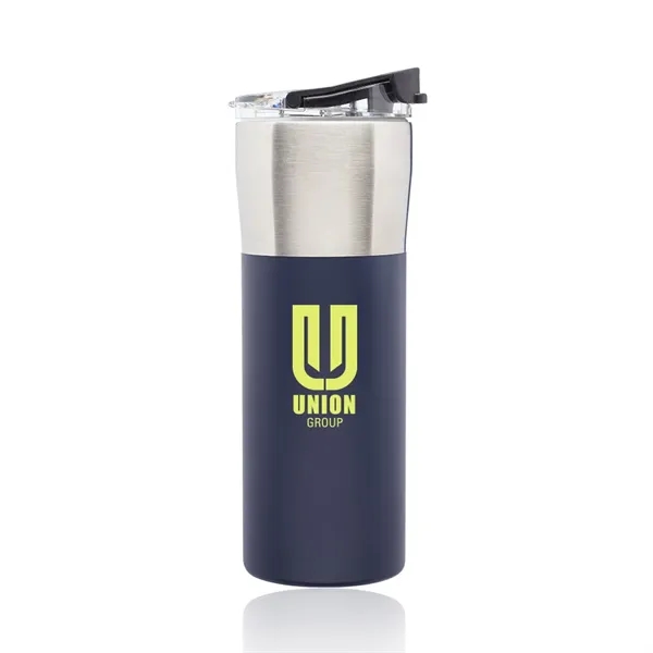 19 oz. Nau Color Grip Travel Mugs with Plastic Lid - 19 oz. Nau Color Grip Travel Mugs with Plastic Lid - Image 0 of 1