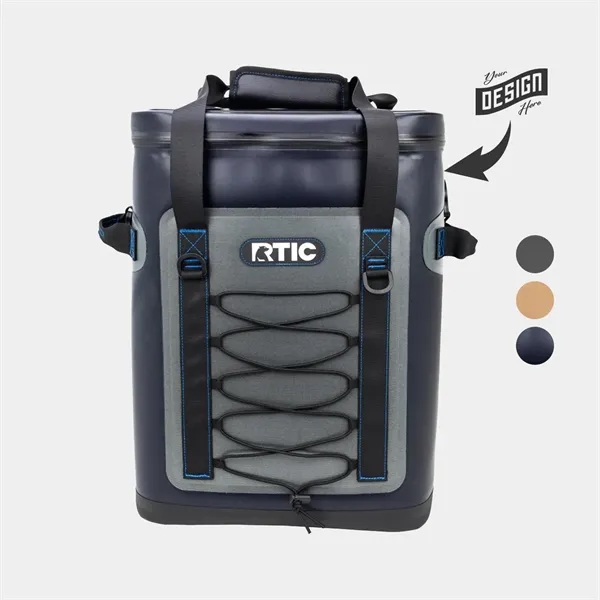 36-Can RTIC® Soft Pack Insulated Cooler Backpack (15"x14") - 36-Can RTIC® Soft Pack Insulated Cooler Backpack (15"x14") - Image 0 of 5