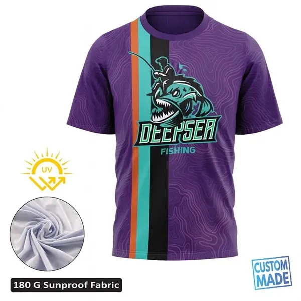 Sublimation Solar Protect Short Sleeve T-Shirt (Unisex) - Sublimation Solar Protect Short Sleeve T-Shirt (Unisex) - Image 0 of 0