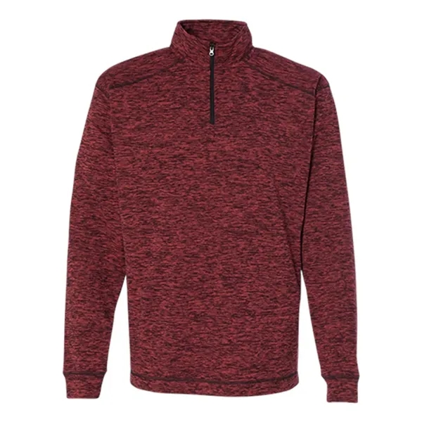J. America Men's Cosmic Fleece Quarter-Zip Sweatshirt - J. America Men's Cosmic Fleece Quarter-Zip Sweatshirt - Image 7 of 11