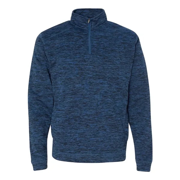 J. America Men's Cosmic Fleece Quarter-Zip Sweatshirt - J. America Men's Cosmic Fleece Quarter-Zip Sweatshirt - Image 10 of 11